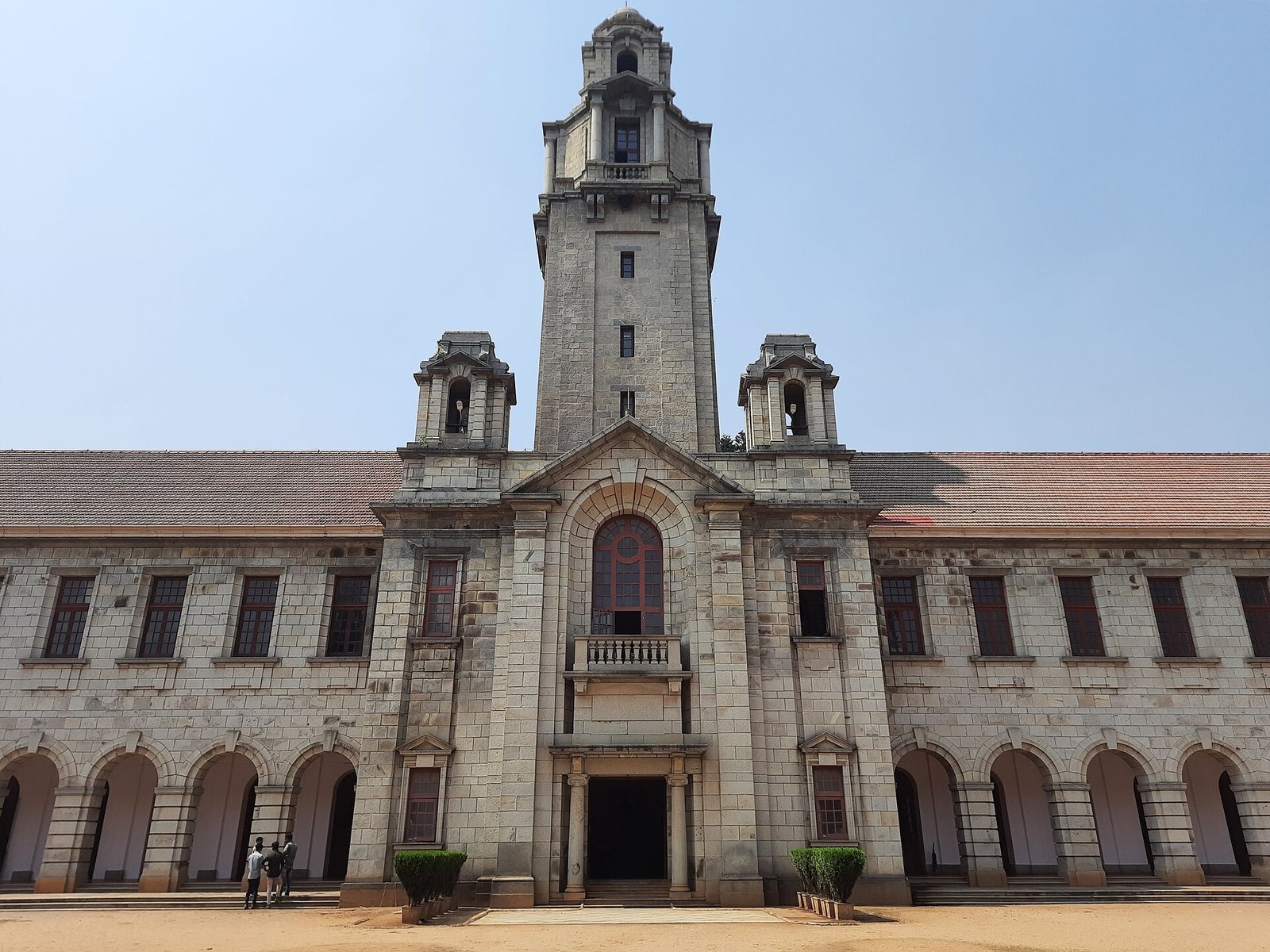 Historic main building and its central tower